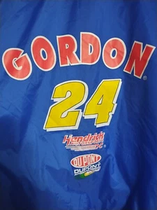 Jeff Gordon #24 Vintage Racing Windbreaker Blau Größe Herren M DuPont Automotive - Bild 1 von 14