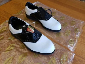 Free Ship! Rare NobHill Men's Golf Shoes 6.5D Leather Uppers Brand New  - Picture 1 of 9