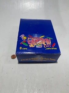 Vintage New In Box Power Slammer Caps Milk Cap Game Masters Inc 8 Caps - Picture 1 of 3