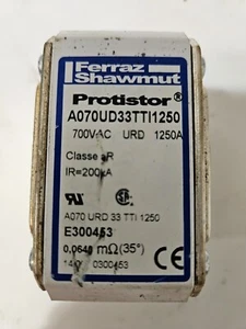 Ferraz Shawmut A070UD33TTI1250 Protistor Fuse 700 Vac 1250A - Picture 1 of 2
