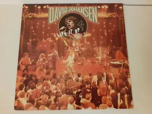 David Johansen – Live It Up - 1982 - US - First Pressing Promo Stamped Vinyl LP - Picture 1 of 13