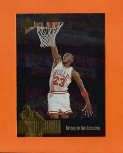 1995-96 UPPER DECK JORDAN COLLECTION CHE SALE ALL'OCCASIONE MICHAEL JORDAN #JC7 - Foto 1 di 2