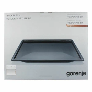 Backblech Gorenje 242132 456X360X15mm Ac018 für Backofen Herd - Bild 1 von 2