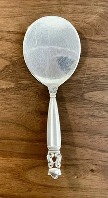 SERVIDOR DE TOMATE BELLOTA plata esterlina Georg JENSEN DE COLECCIÓN Find DE COLECCIÓN Foto 1 de 4