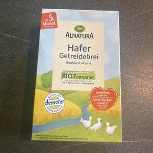 Alnatura Bio Hafer Getreidebrei Brei Babybrei 250 g Neu - Bild 1 von 2