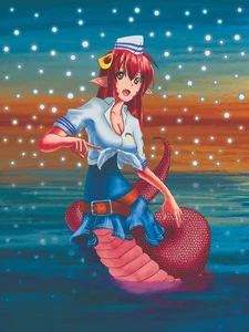 NEW Anime Miia Monster Musume Very Soft Fleece Blanket 60 X 76 in - Picture 1 of 1