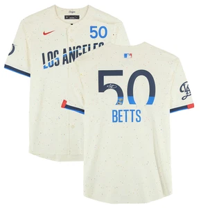 Mookie Betts Autographed Dodgers Alternate Nike City Connect Ltd Jersey Fanatics - Picture 1 of 5