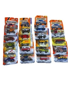 Lot 19 Vintage 1990s-2000s Matchbox Cars Sealed Mattel Toys NOS - Picture 1 of 8