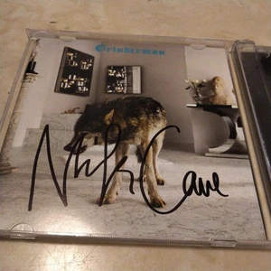 SIGNED grinderman - 2 cd autograph Nick cave - Picture 1 of 3