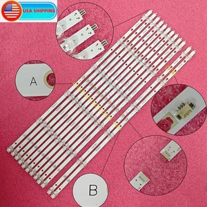 Full Set LED Strips For ONN 100012588 100068378 30370006005 30370006006 - Picture 1 of 8