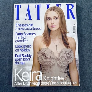 Vintage Tatler Magazine July 2003 Keira Knightley YK2 Fashion Society See - Picture 1 of 24