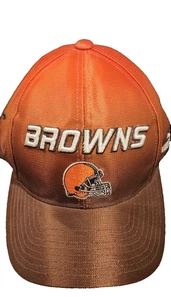 PUMA Pro Line Cap / Hat - Cleveland Browns One Size Hook & Loop Embroidered Logo - Picture 1 of 9