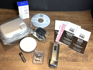 NO! NO! Sistema di depilazione Hair Pro 5 con accessori e custodia in scatola originale NUOVO - Foto 1 di 16