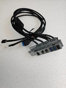 HP 663072-002 Z420 Tower Front IO USB Audio Firewire 662876-002 - Afbeelding 1 van 4