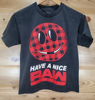 Camiseta WWE Mick Foley Raw Juvenil Mediana Tiene Un Bonito Desvanecimiento Crudo Foto 1 de 4