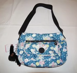 Kipling Make Happy Syro Print Medium Shoulder Crossbody Bag Furry Monkey NWT - Picture 1 of 1