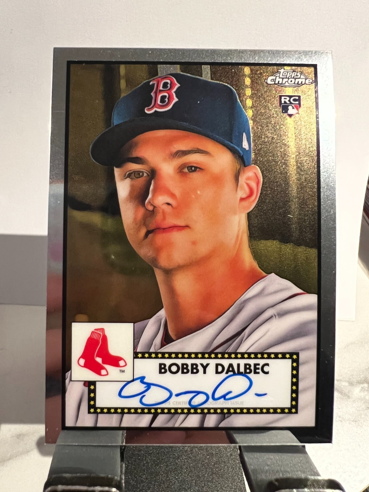 2021 Topps Chrome Platinum Anniversary Bobby Dalbec RC Auto