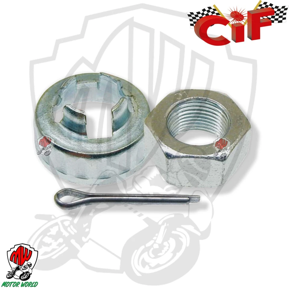 CIF KIT DADO SCODELLINO COPPIGLIA RUOTA POSTERIORE PIAGGIO BEVERLY 250 350 400 500