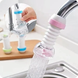 Water Saver Can Telescopic Tap Water Filter Tools Kitchen Bathroom Accessory - Foto 1 di 8