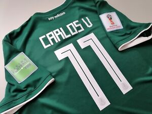 Jersey mexico Carlos Vela 2018 adidas (XL) green LAFC world cup green shirt