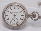 Parts AS-IS - 1902 Hampden 18s Champion Lever Set Pocket Watch Dueber Case