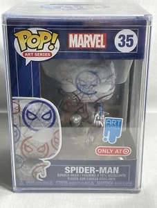 Spider-Man Funko Pop Art Series #35 Target Exclusive Marvel - Picture 1 of 5