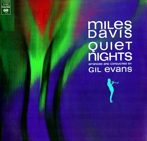 MILES DAVIS - Quiet Nights con Gil Evans (Vinile=M / Cover=NM) LP COLUMBIA USA - Picture 1 of 1