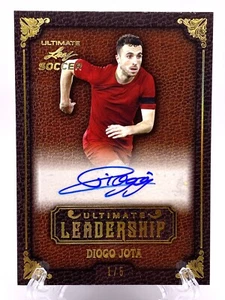 2022 Leaf Ultimate Leadership DIOGO JOTA Auto 1/5 #L-DJ1 SSP - Picture 1 of 2