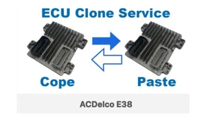 SERVICE clonage GM Chevrolet ECU ECM PCM ACDelco E38 - Photo 1 sur 2