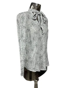M&S Collection Blouse Shirt Size Medium 14 Ivory White Womens Top EU42 RRP £29 - Picture 1 of 14