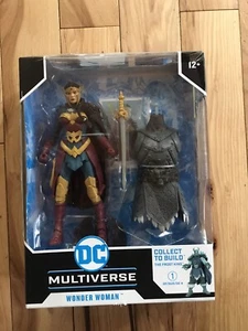 McFarlane Endless Winter NUOVO * Wonder Woman * Modellino BAF Frost King 7 pollici - Foto 1 di 6