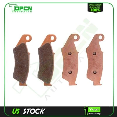 Compatível com 2001-2010 GAS GAS EC200 EC125 2 pares pastilhas de freio sinterizadas substituição - Imagem 1 de 4