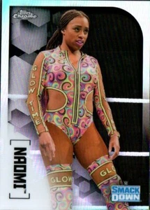 2020 Topps WWE Chrome Wrestling Card - Refractor #43 Naomi - Picture 1 of 2