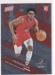 2024 The National NBA No. RC16 Scoot Henderson Rookie Grey - Bild 1 von 2