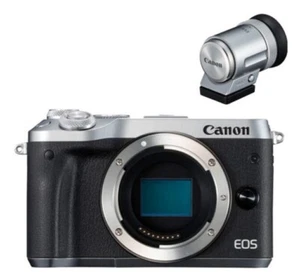 Canon EOS M6 Body EVF Kit Silver - Picture 1 of 1