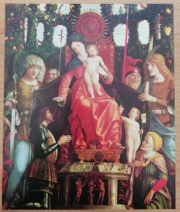 Ritaglio Illustrazione Andrea Mantegna Madonna della Vittoria - Picture 1 of 1