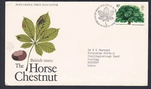 1974 UNITED KINGDOM BRITISH TREES DECIMAL STAMP FIRST DAY COVER #29 - Picture 1 of 1