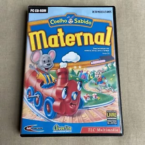 Coelho Sabido: Maternal (CD 2003 Learning Company) PORTUGUESE PC Game ESL Pre-K - Picture 1 of 6
