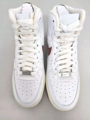 Nike Air Force 1 Sculpt High Blanco Gimnasio Rojo W Foto 1 de 4