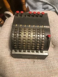 Antike Addiermaschine - AMCO, Buchhaltungsmaschine Co. - Bild 1 von 8