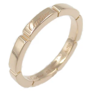 CARTIER Maillon PANTHERE Ring 18KPG Pink Rose Gold Used women US size 6.5 #53 - Picture 1 of 8