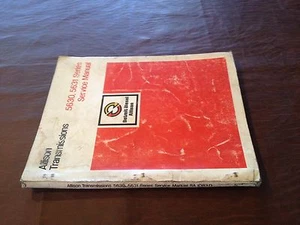 ALLISON TRANSMISSION 5630 5631 SERIES SERVICE MANUAL - Bild 1 von 1