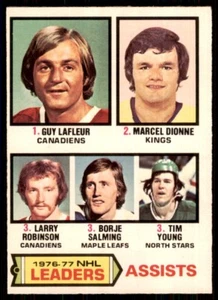 1977-78 O-Pee-Chee Guy LaFleur/Marcel Dionne/Larry Robinson/Borje Salming/Tim - Picture 1 of 2