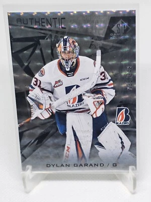 2021-22 SPGU SP Game Used CHL Dylan Garand Authentic Prospects Silver /249 #30 - Image 1 of 2