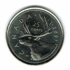 2001-P Canadian Brilliant Uncirculated Business Strike Twenty Five Cent coin!