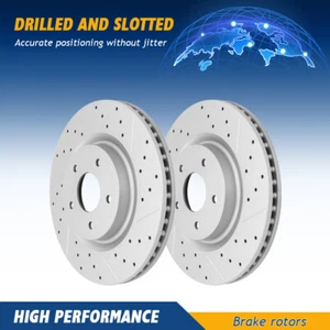 Rotores de freno de disco delanteros para Nissan Pathfinder Murano Infiniti Q50 Q60 QX60 JX35 - Imagen 1 de 7