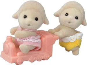 Sylvanian Families Calico Critters ovejas bebés gemelos - Imagen 1 de 4