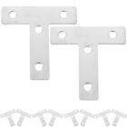 10 Pcs Dragonfly Angle Bracket Stainless Steel