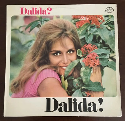 Dalida - Dalida? Dalida! Czech 1st Issue 1967 Vinyl LP Supraphon V.Rare NM/VG+ - Imagem 1 de 4