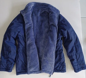 Free Country Blue Reversible Fleece Puffer Jacker Women's Size XL - Picture 1 of 24